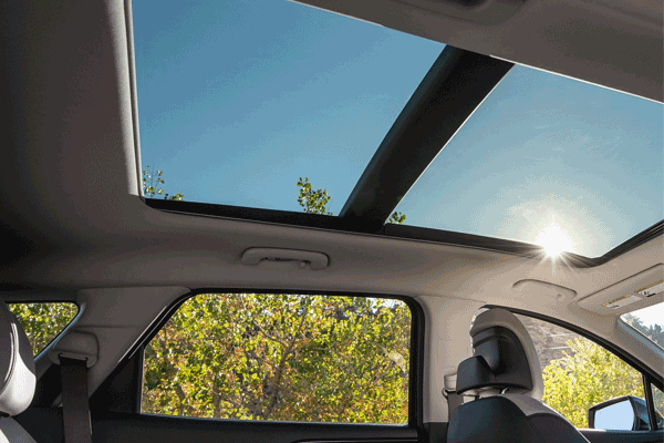 Electric panoramic roof