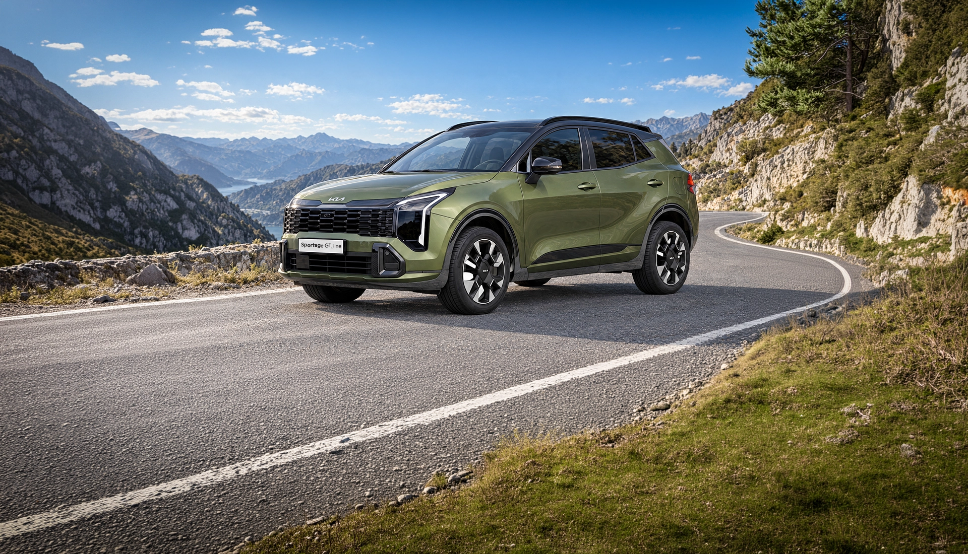 The Kia Sportage GT-line