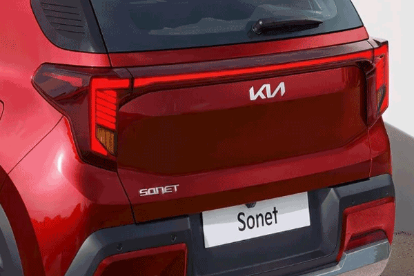 LED star map connected tail lamps