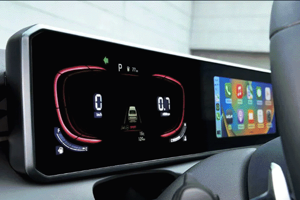 4.2-inch instrument cluster LCD display