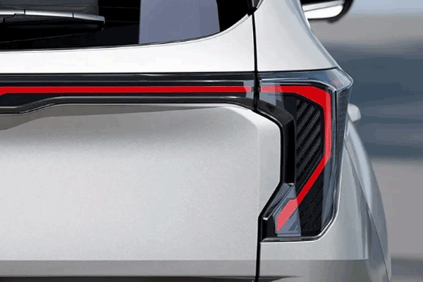 Rear LED Star-map tail lamps