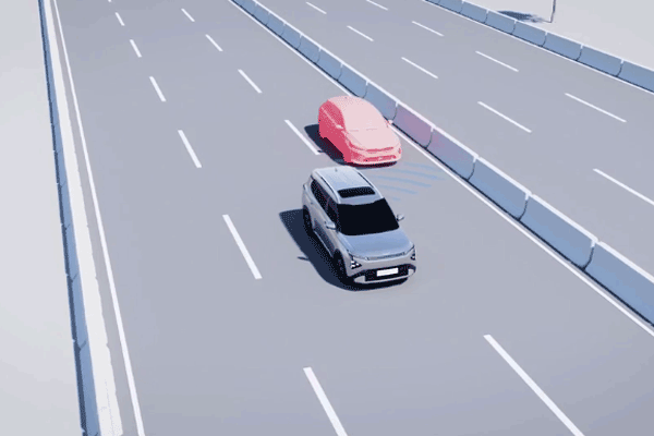 Blind-Spot Collision-Avoidance Assist (BCA)